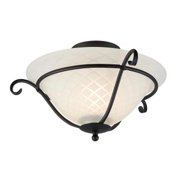Elstead Lighting TORCHIERE TCH-F-BLACK Lubų šviestuvas 1x60W/E27