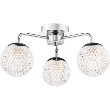 Dar Lighting Teva TEV5350 Stropo šviestuvas 3x5w/g9 ip44