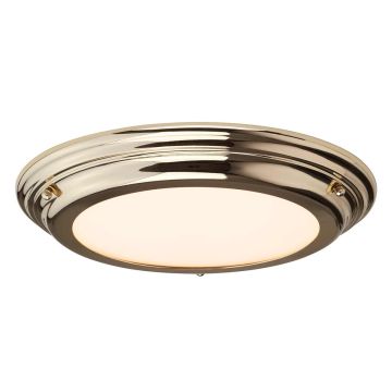Elstead Lighting WELLAND WELLAND-F-PB Lubų šviestuvas 1x25W/LED 2250LM IP44