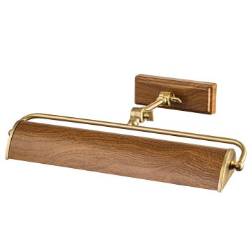 Elstead Lighting Winchfield WINCHFIELD-PLM-AB-OAK Paveikslų lemputė 2x40W/E14 IP20