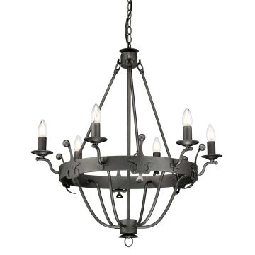Elstead Lighting WINDSOR WINDSOR6-GR Švieslentė 6x60W/E14