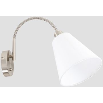 Italux TONIA WL-76382-1-WH Sienos lempa 40W/E27 IP20