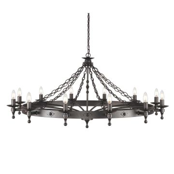 Elstead Lighting WARWICK WR12-GRAPHITE Švieslentė 12x60W/E14