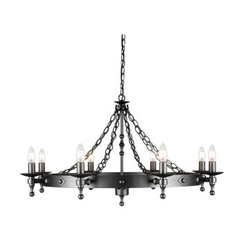 Elstead Lighting WARWICK WR8-GRAPHITE Švieslentė 8x60W/E14