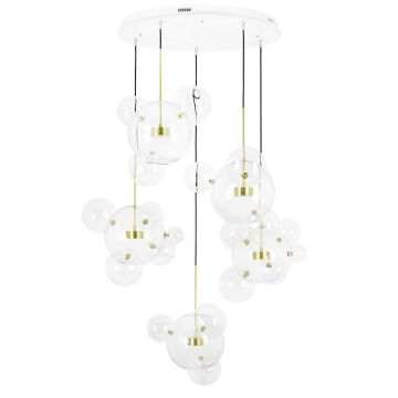 King Home CAPRI DISC XCP9148-5A Pakabinama lempa 10x7W/LED 3000K IP20