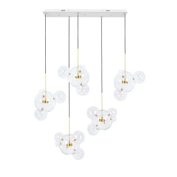 King Home CAPRI LINE XCP9148-5B Pakabinama lempa 10x7W/LED 3000K IP20
