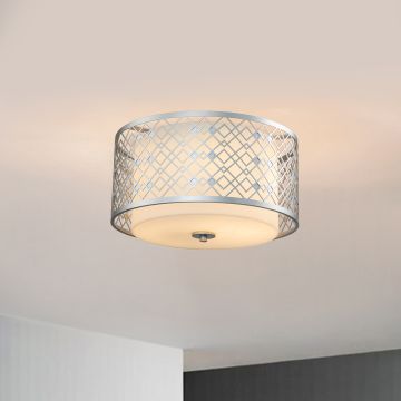 Elstead Lighting Ziggy ZIGGY-F-M-LS Lubų šviestuvas 2x60 W/E27