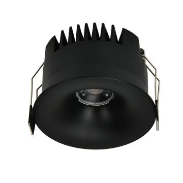 Light Prestige Zyra LP-1606/1RS BK Įmontuojamas apšvietimas 1x7W/LED 3000K|4000K|6000K 554lm IP20