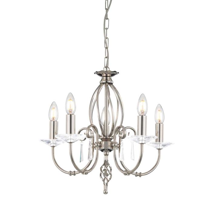 Elstead Lighting-AEGEAN-AG5-POL-NICKEL-ELSAG5-POL-NICKEL