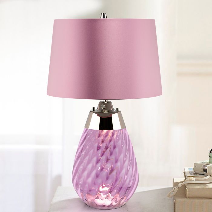 Elstead Lighting-LENA SMALL-LENA-TL-S-PLUM-ELSLENA-TL-S-PLUM