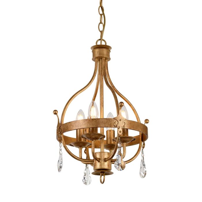 Elstead Lighting-WINDSOR-WINDSOR4-GOLD-ELSWINDSOR4-GOLD